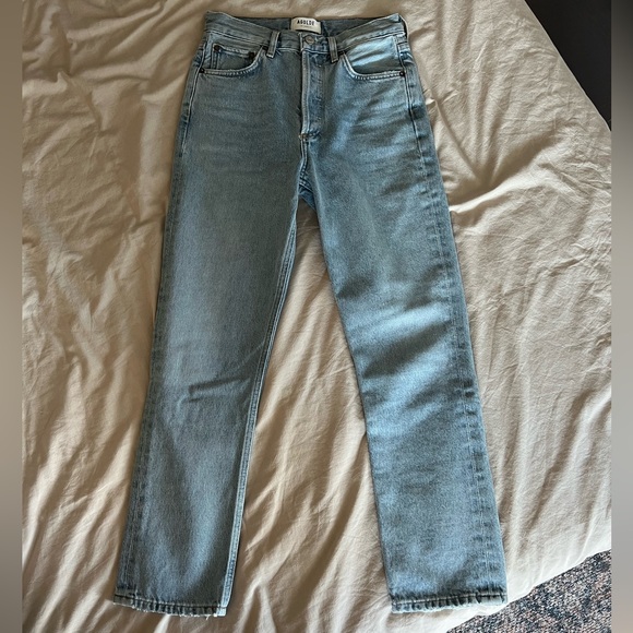 AGOLDE Riley High Rise Straight Crop - Picture 3 of 11